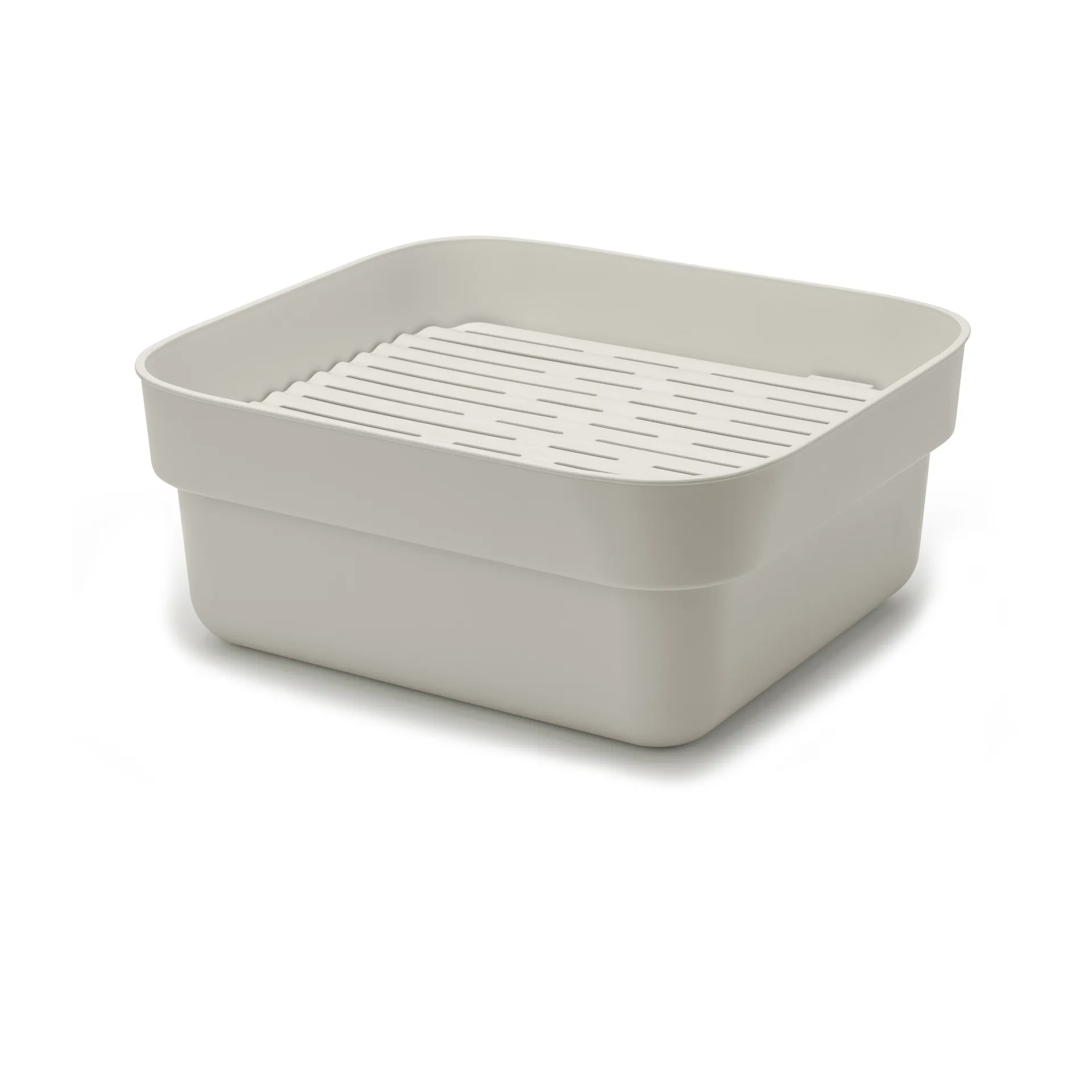 Sinkside dish 碗  with drying tray 34x37 cm, Light 灰色 Brabantia