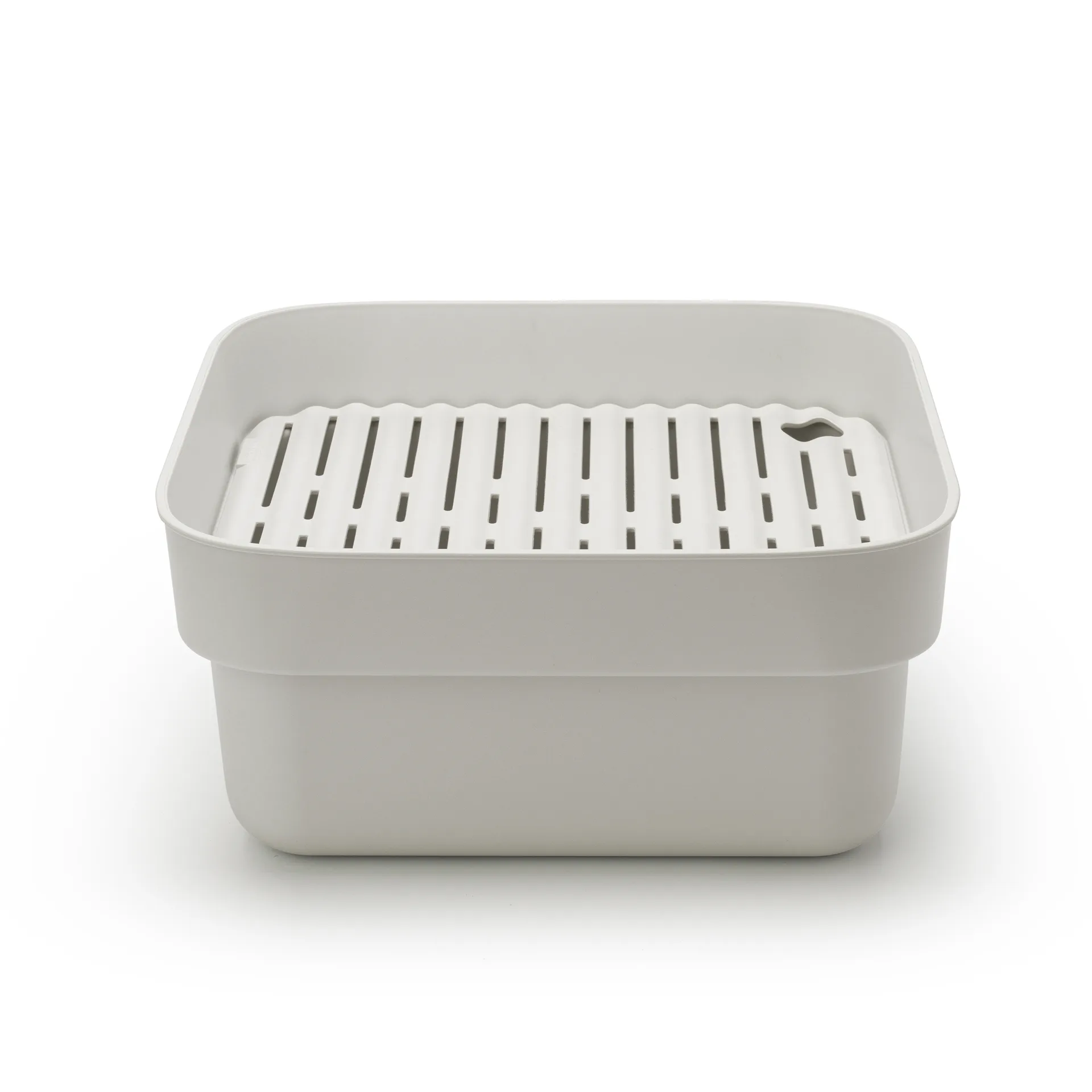 Sinkside dish 碗  with drying tray 34x37 cm, Light 灰色 Brabantia