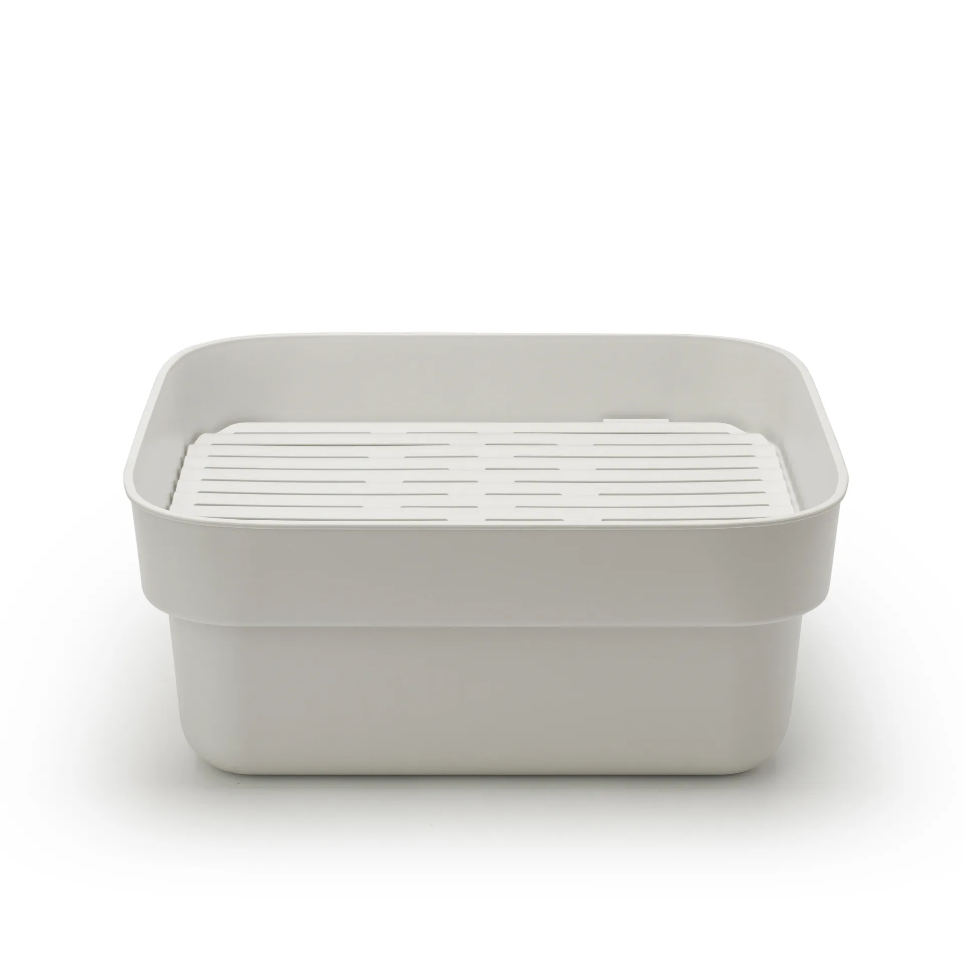 Sinkside dish 碗  with drying tray 34x37 cm, Light 灰色 Brabantia