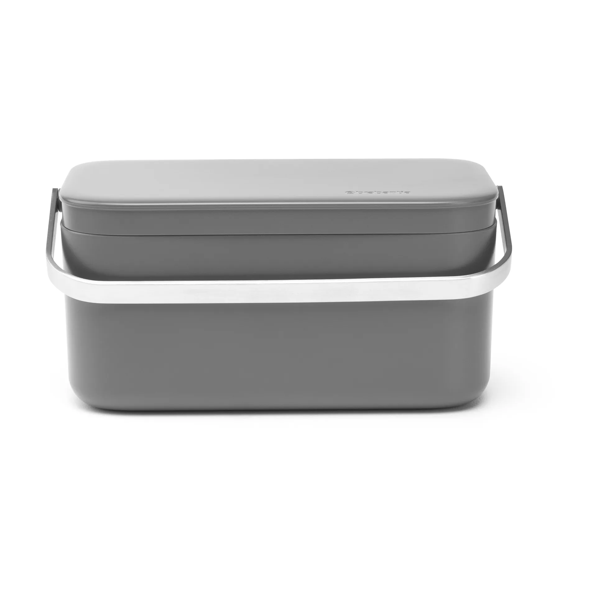 Sinkside food waste bin 13x22 cm, Dark 灰色 Brabantia
