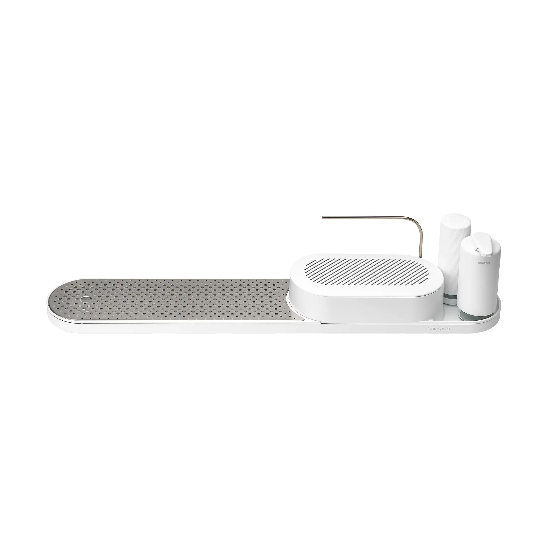 SinkStyle 水槽收纳套装 4件装, 矿物清新白色 Brabantia