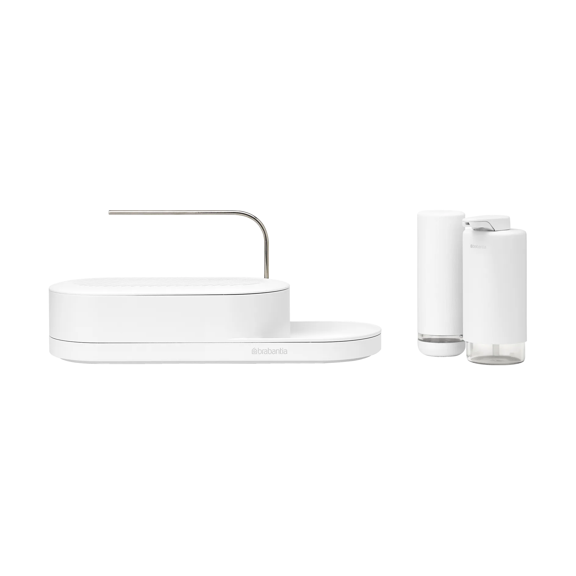 SinkStyle sink 整理收纳箱 set 3件, Mineral Fresh White Brabantia