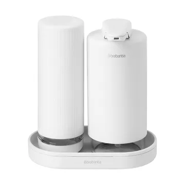 SinkStyle 皂瓶洗衣液瓶套装 - 矿物清新白色 - Brabantia