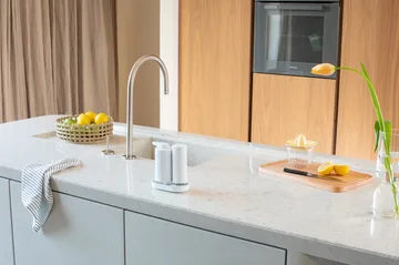 SinkStyle 皂瓶洗衣液瓶套装 - 矿物清新白色 - Brabantia