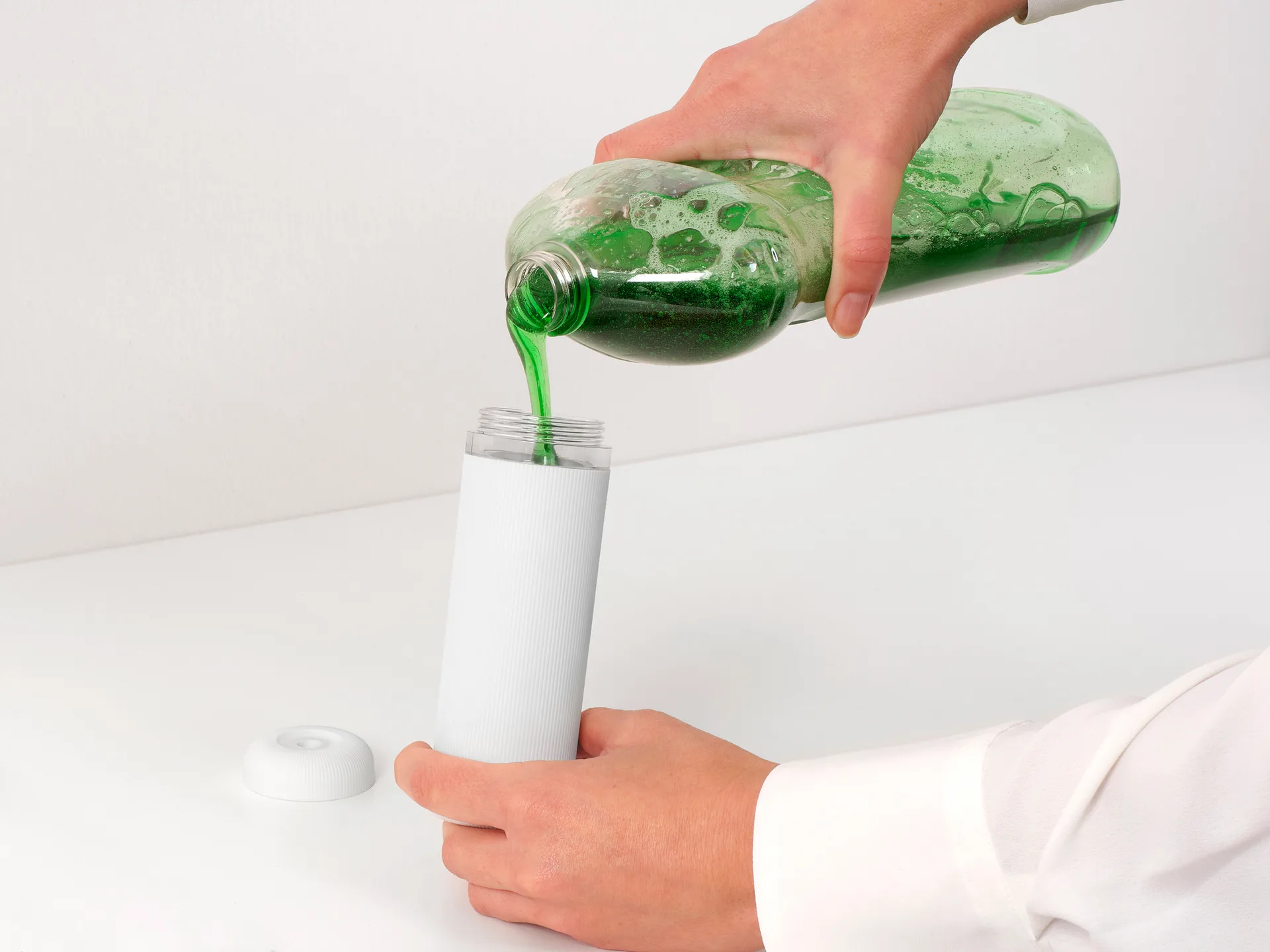 SinkStyle 洗衣液瓶, 矿物清新白色 Brabantia