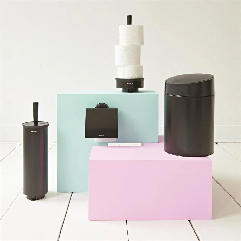 Slide Bin 垃圾桶 5 liters, 黑色 Brabantia