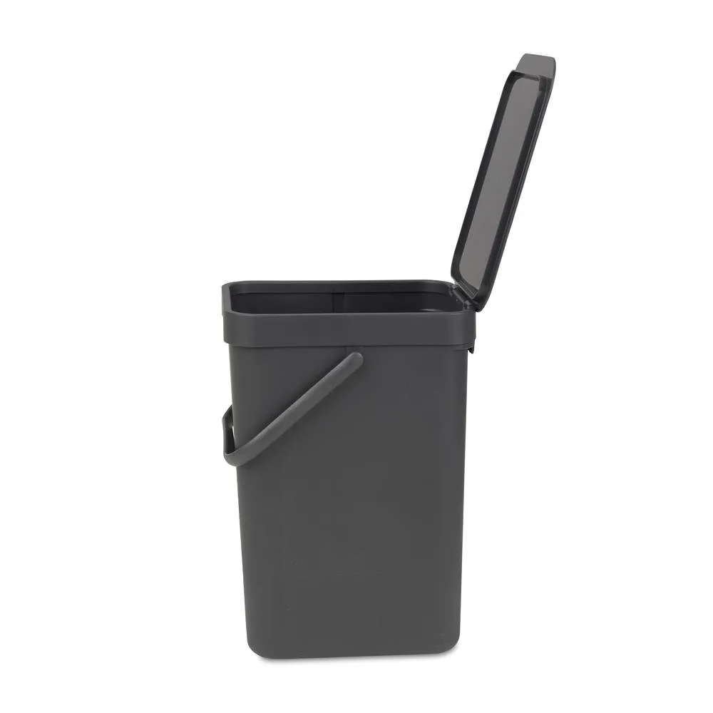 Sort & Go 分类垃圾桶 12升, 灰色 Brabantia