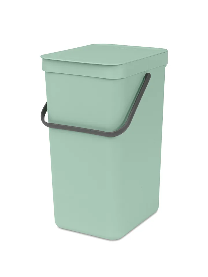 Sort & Go 分类垃圾桶 16升 - 翡翠绿色 - Brabantia