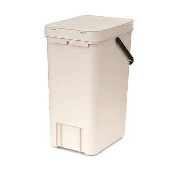 Sort & Go 分类垃圾桶 16升 - 柔米色 - Brabantia