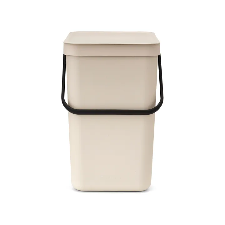 Sort & Go 分类垃圾桶 25升 - 柔米色 - Brabantia