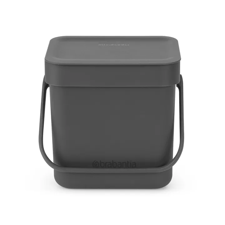 Sort & Go 垃圾桶3升 - 灰色 - Brabantia