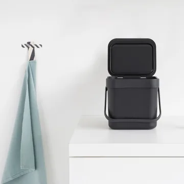Sort & Go 分类垃圾桶 3升 - 灰色 - Brabantia
