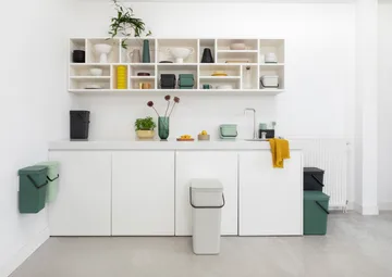 Sort & Go 垃圾桶3升 - 翡翠绿 - Brabantia