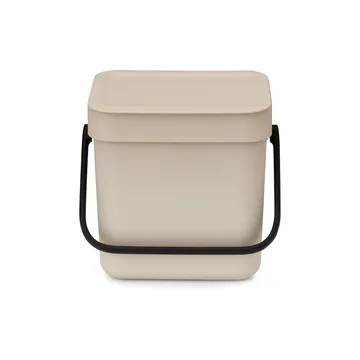 Sort & Go 分类垃圾桶 3升 - 柔米色 - Brabantia