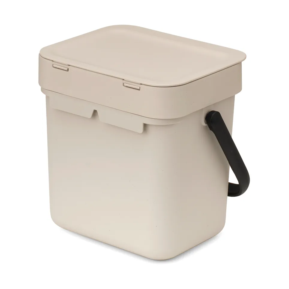 Sort & Go 分类垃圾桶 3升, 柔米色 Brabantia