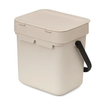 Sort & Go 分类垃圾桶 3升 - 柔米色 - Brabantia