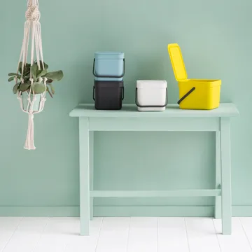 Sort & Go 分类垃圾桶 6升 - 灰色 - Brabantia