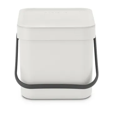Sort & Go 垃圾桶 6升 - 浅灰色 - Brabantia