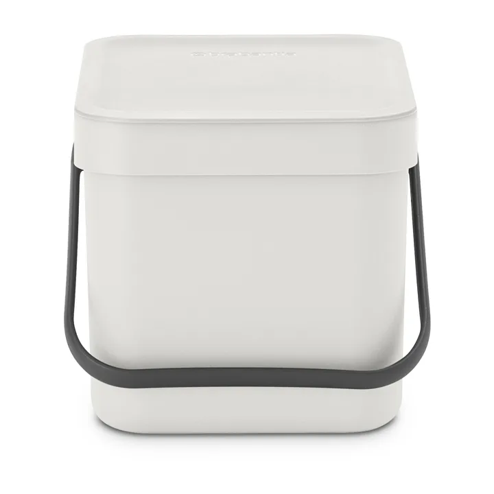 Sort & Go 垃圾桶 6升 - 浅灰色 - Brabantia