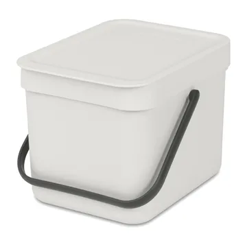 Sort & Go 垃圾桶 6升 - 浅灰色 - Brabantia
