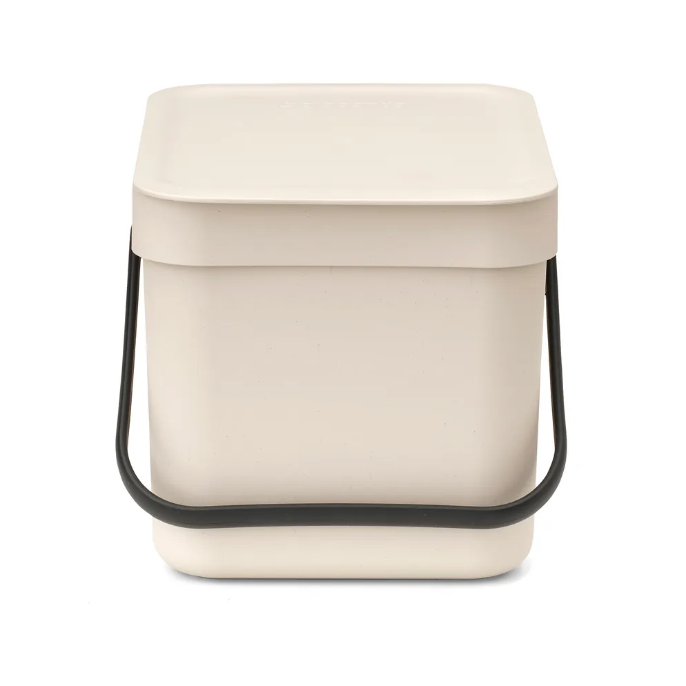 Sort & Go 分类垃圾桶 6升, 柔米色 Brabantia