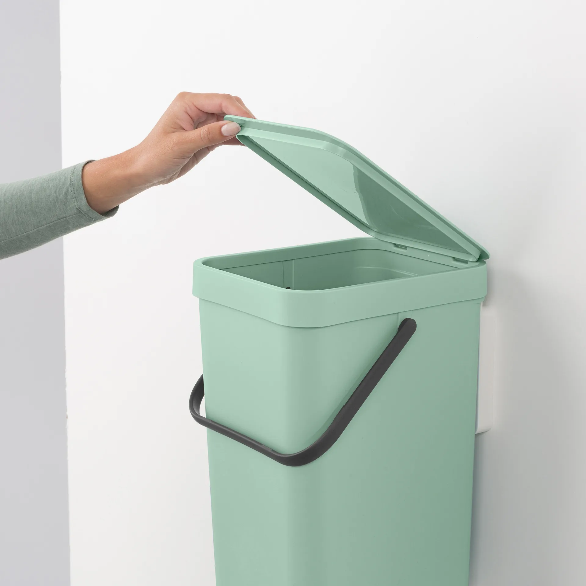 Sort & Go waste bin 12 l., Jade 绿色 Brabantia