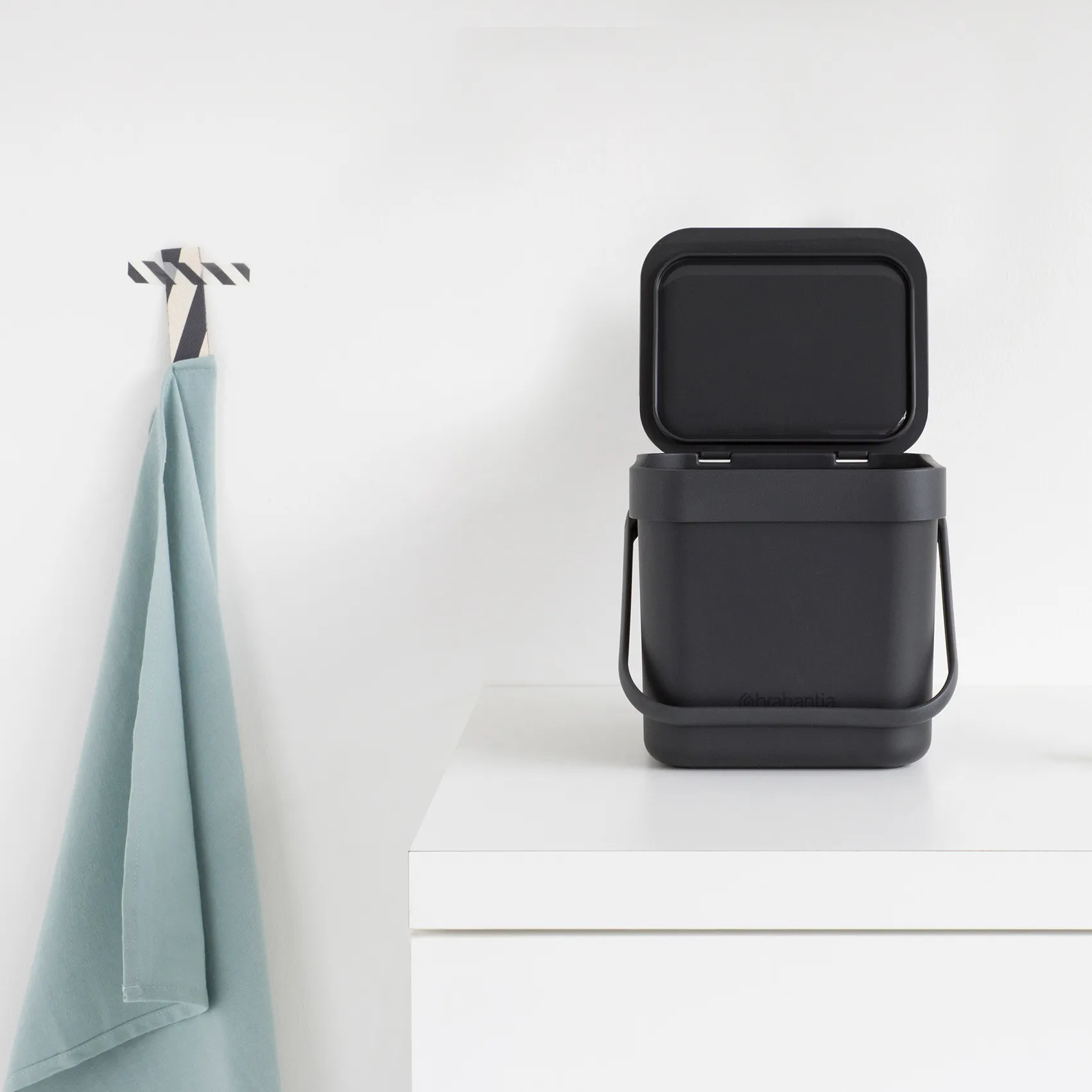 Sort & Go waste bin 3 L, 灰色 Brabantia