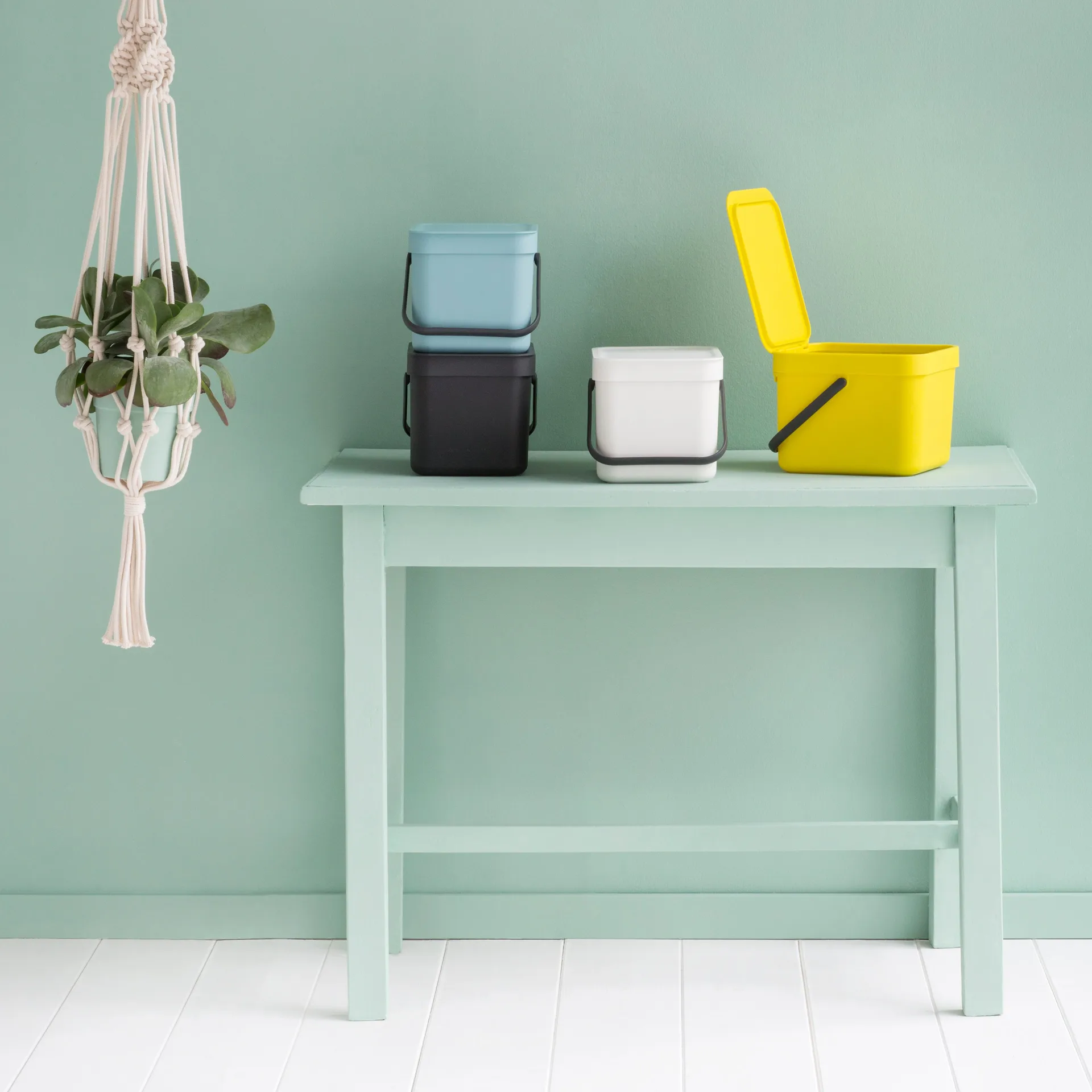 Sort & Go waste bin 6 l., 灰色 Brabantia