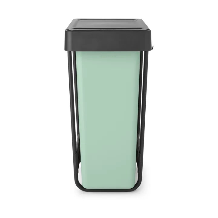 Sort&Go 嵌入式分类垃圾桶 2x30升 - 深灰色 - Brabantia