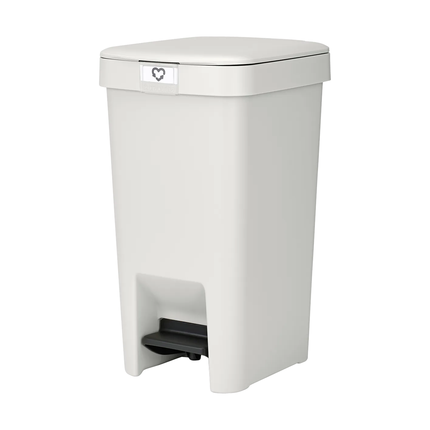 StepUp 脚踏垃圾桶 10升, 浅灰色 Brabantia
