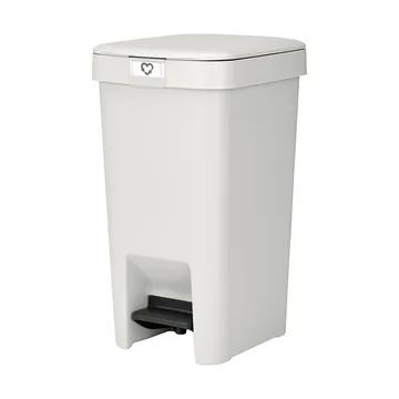 StepUp 脚踏垃圾桶 10升 - 浅灰色 - Brabantia
