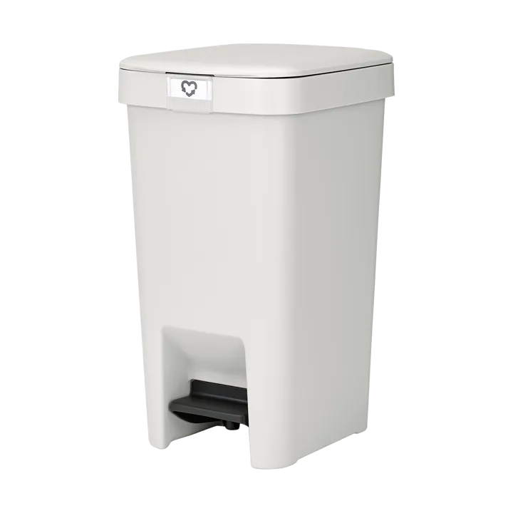 StepUp 脚踏垃圾桶 10升 - 浅灰色 - Brabantia