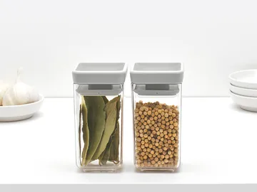 TASTY+ 可堆叠收纳盒 2件装 0.15升 - 浅灰色 - Brabantia