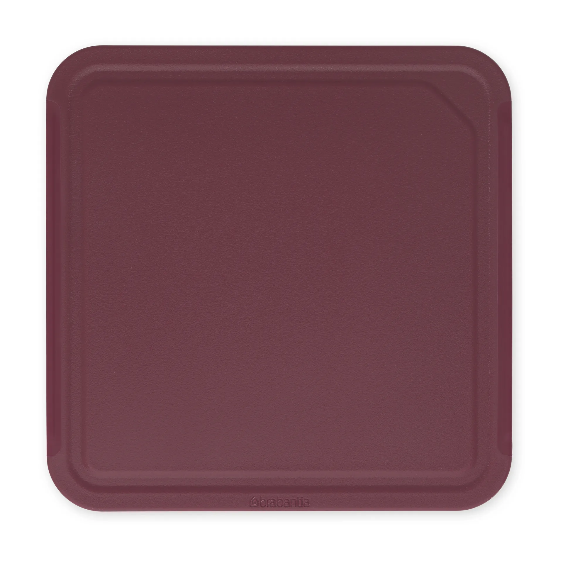 TASTY+ 中号切菜板25x25cm, 茄紫色_红色 Brabantia