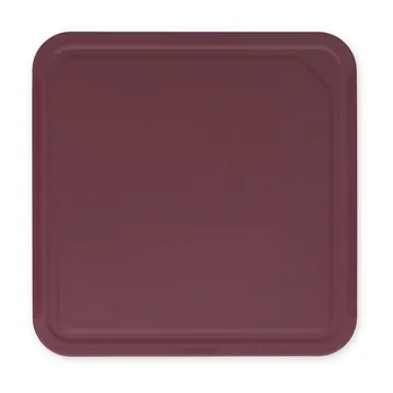 TASTY+ 中号切菜板25x25cm - 茄紫色_红色 - Brabantia