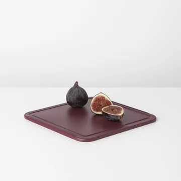 TASTY+ 中号切菜板25x25cm - 茄紫色_红色 - Brabantia