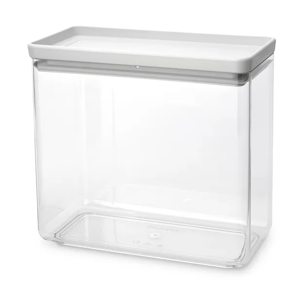 TASTY+ 可堆叠收纳盒 3.5升, 浅灰色 Brabantia