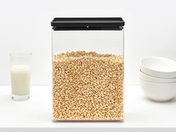 TASTY+ 可堆叠收纳盒 5.4升 - 深灰色 - Brabantia