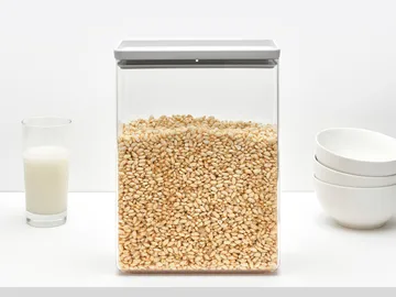 TASTY+ 可堆叠收纳盒 5.4升 - 浅灰色 - Brabantia