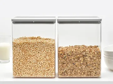 TASTY+ 可堆叠收纳盒 5.4升 - 浅灰色 - Brabantia