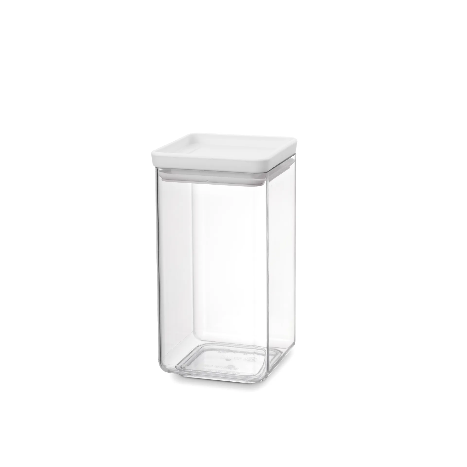 TASTY+ square storage jar 1.6 L, Light 灰色 Brabantia