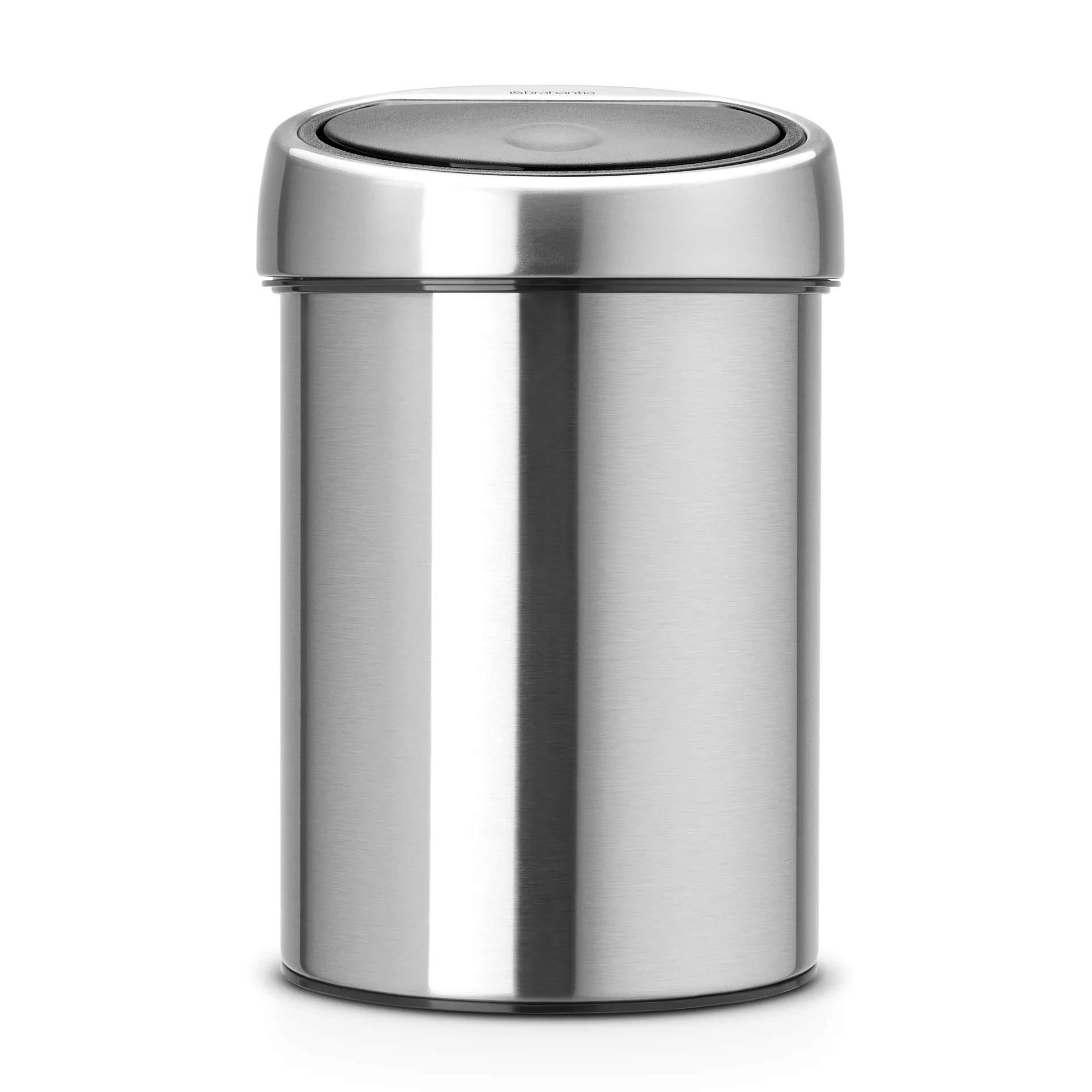 Touch Bin 3升壁挂式垃圾桶, 哑光钢 Brabantia