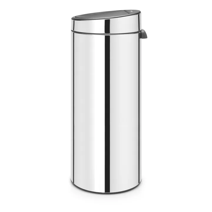 Touch Bin 30升垃圾桶 - 亮面钢 - Brabantia