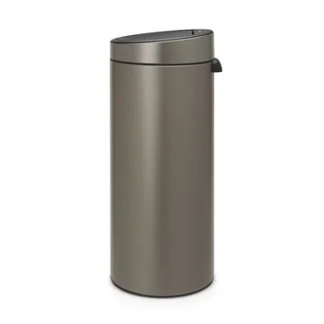 Touch Bin 30升垃圾桶 - 铂金色 - Brabantia