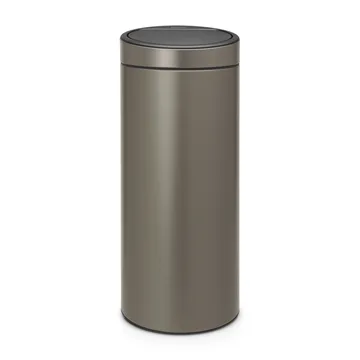 Touch Bin 30升垃圾桶 - 铂金色 - Brabantia