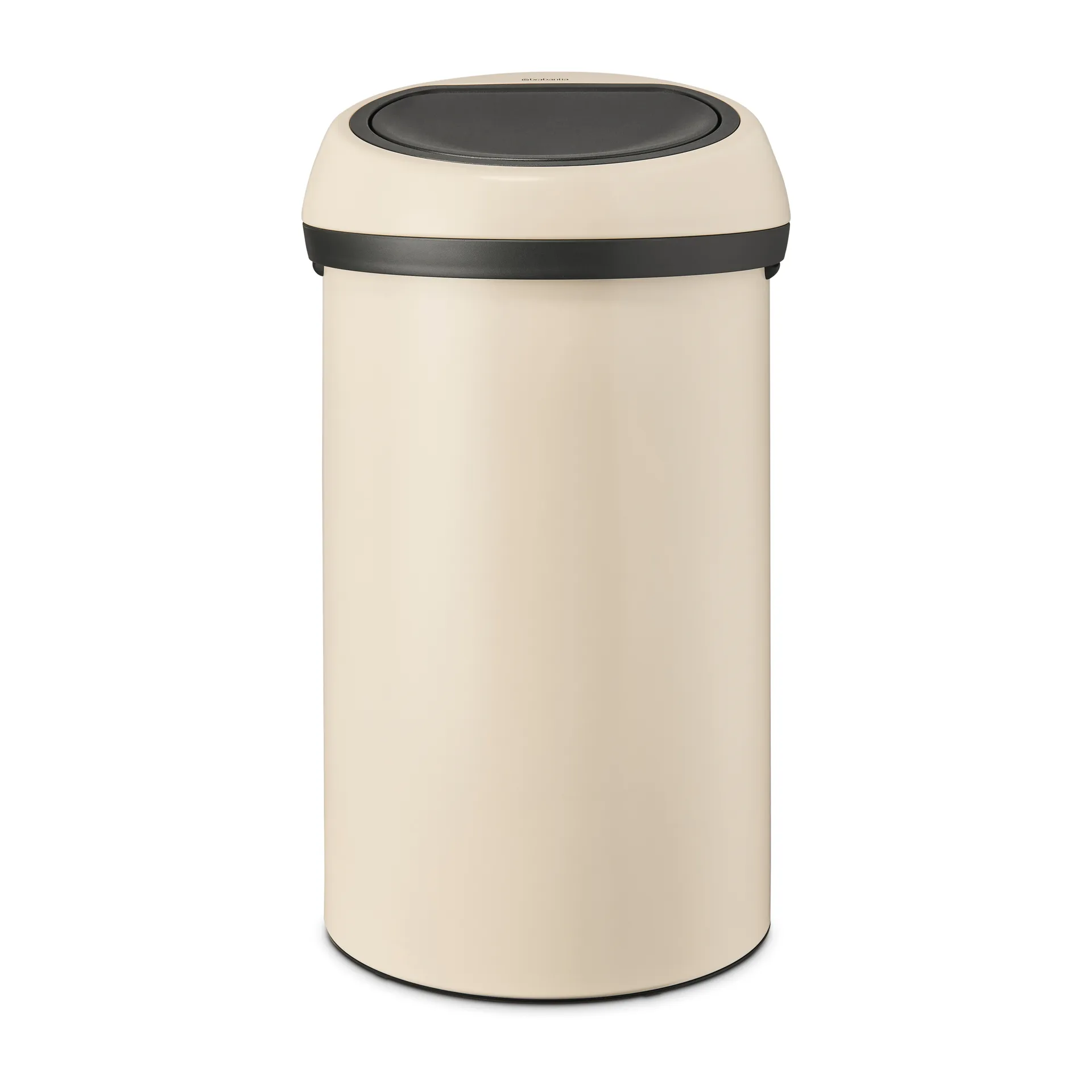 圆形Touch Bin 60升垃圾桶, 柔和米色 Brabantia