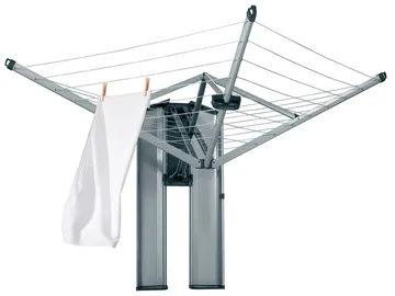 WallFix 晾衣绳 24m 带保护盒 - 灰色 - Brabantia