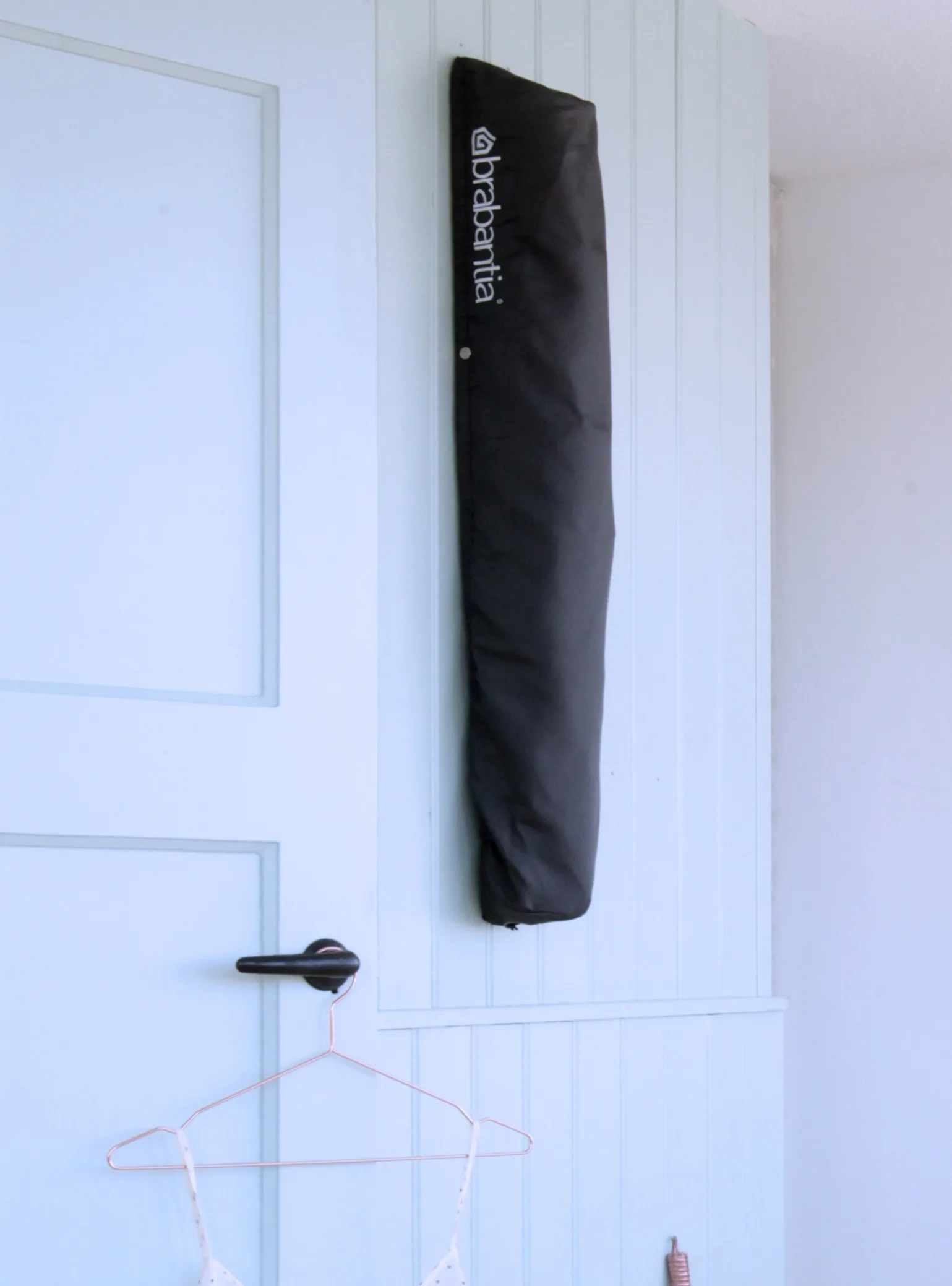 WallFix 晾衣绳 24m 带织物保护套, 灰色 Brabantia