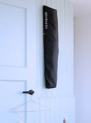 WallFix 晾衣绳 24m 带织物保护套 - 灰色 - Brabantia