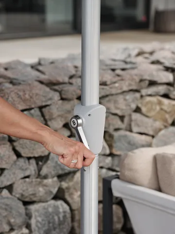 Abriola parasol - 木炭色 黑色, Ø270 cm - Brafab